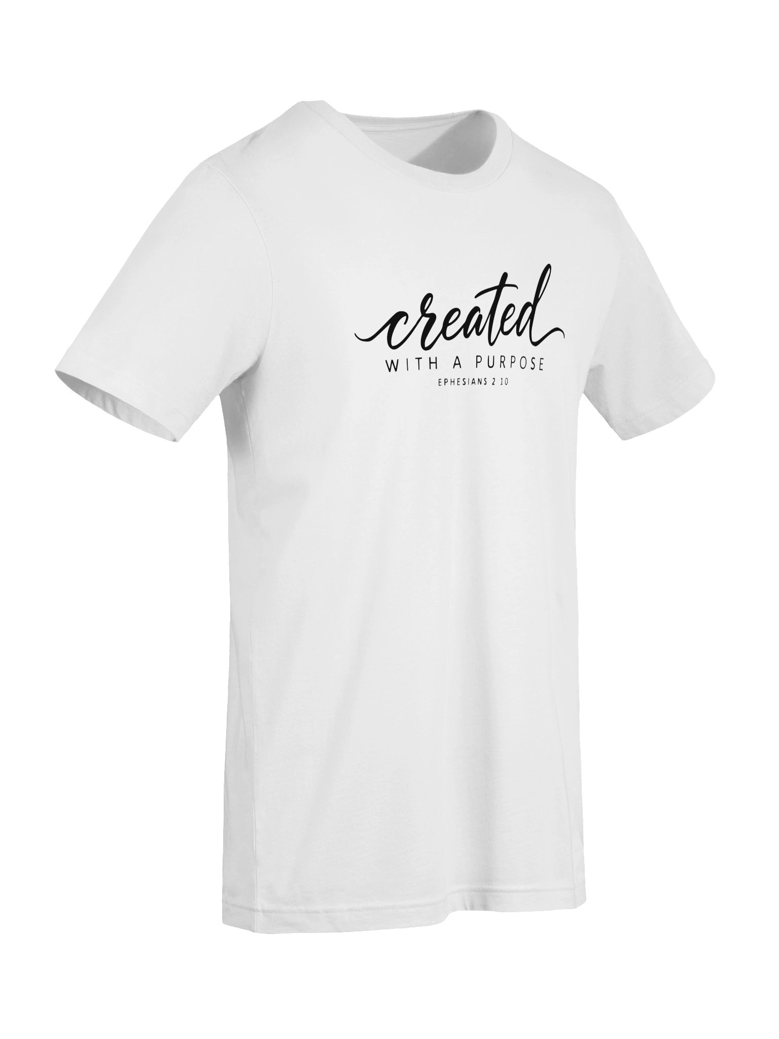 Created With A Purpose Graphic T-Shirt | Unisex Bible Verse Tee product image (7)