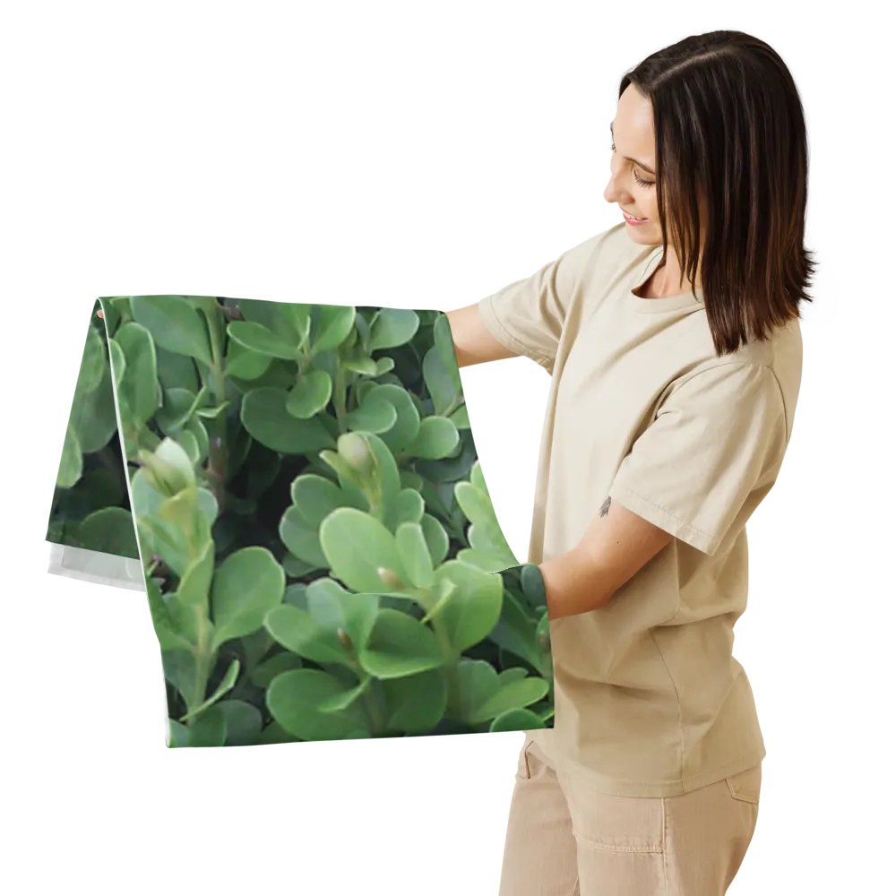 "Green Leaf" Table Runner product image (5)