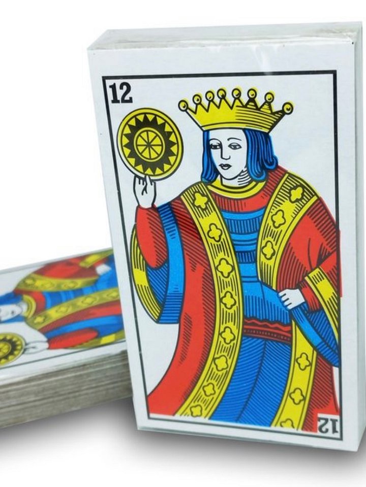 Moroccan Ronda Playing Cards is a deck consisting of 40 cards بطاقات اللعب المغربية Ronda لعبة الورق التقليدية الشهيرة في المغرب. product image (1)