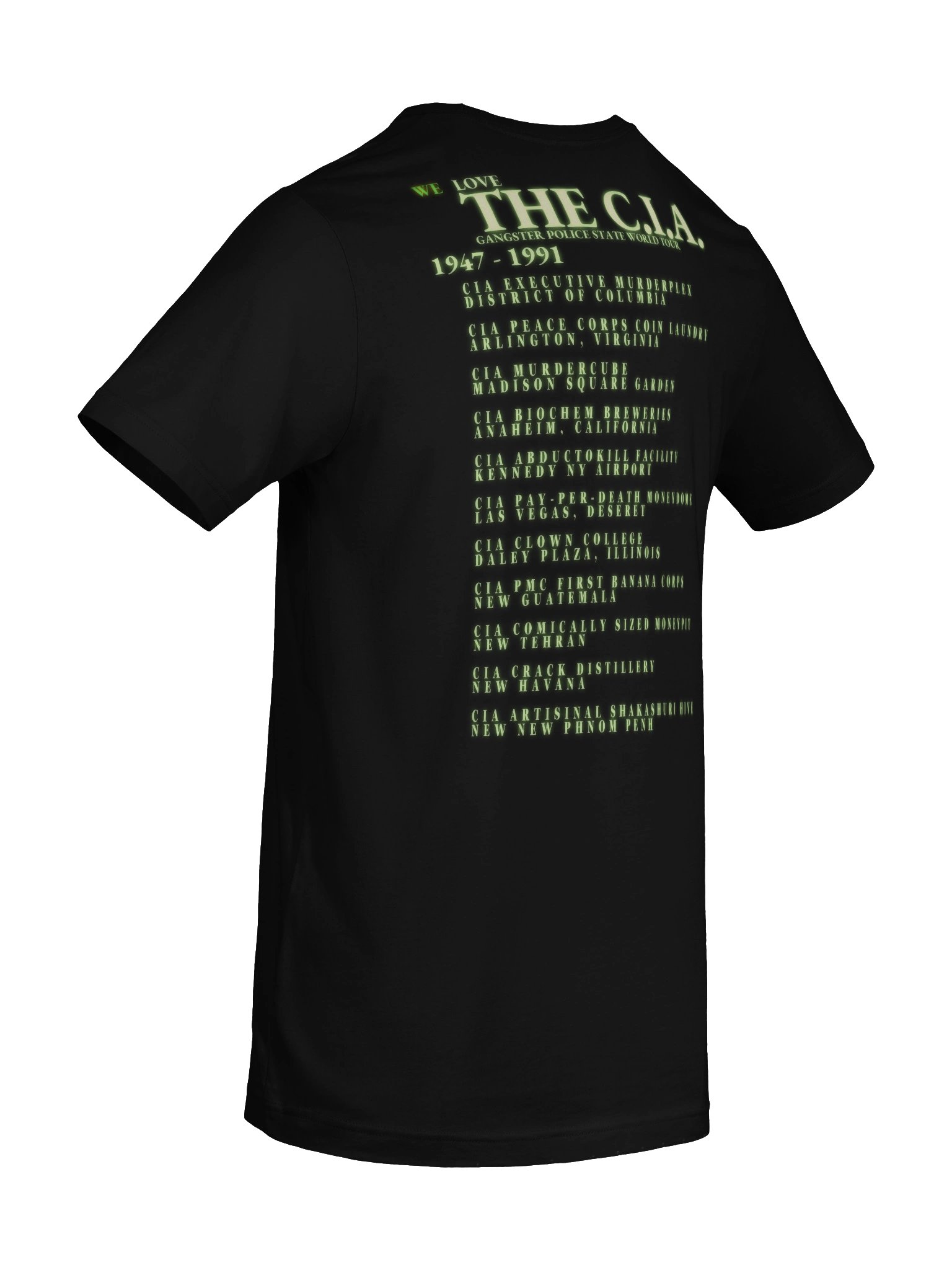 The CIA World Tour T-Shirt - 2nd Edition product image (10)