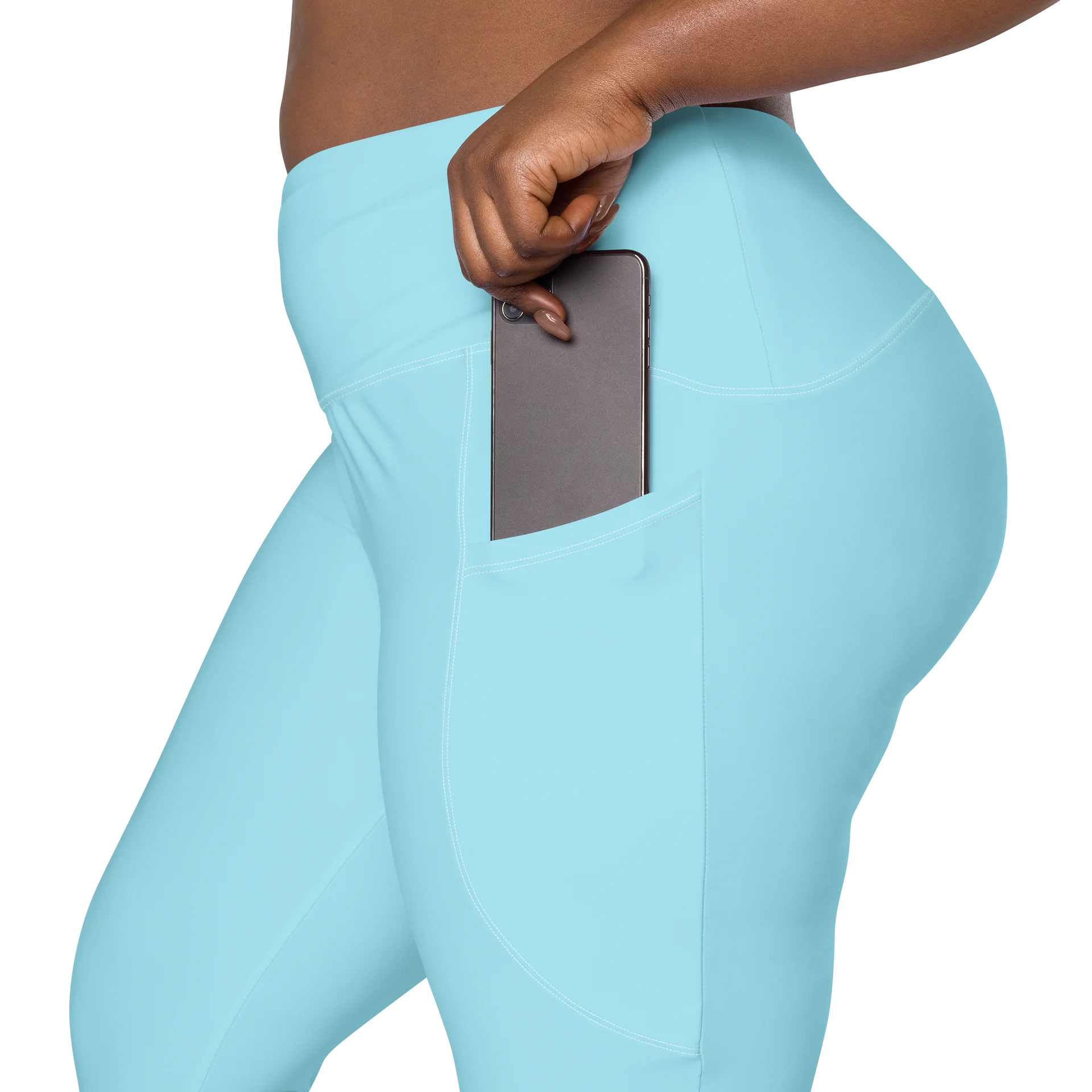 Light blue Leggings with Pockets product image (7)