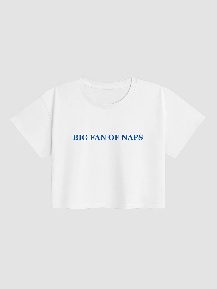 Big Fan Of Naps Crop Top product image (10)