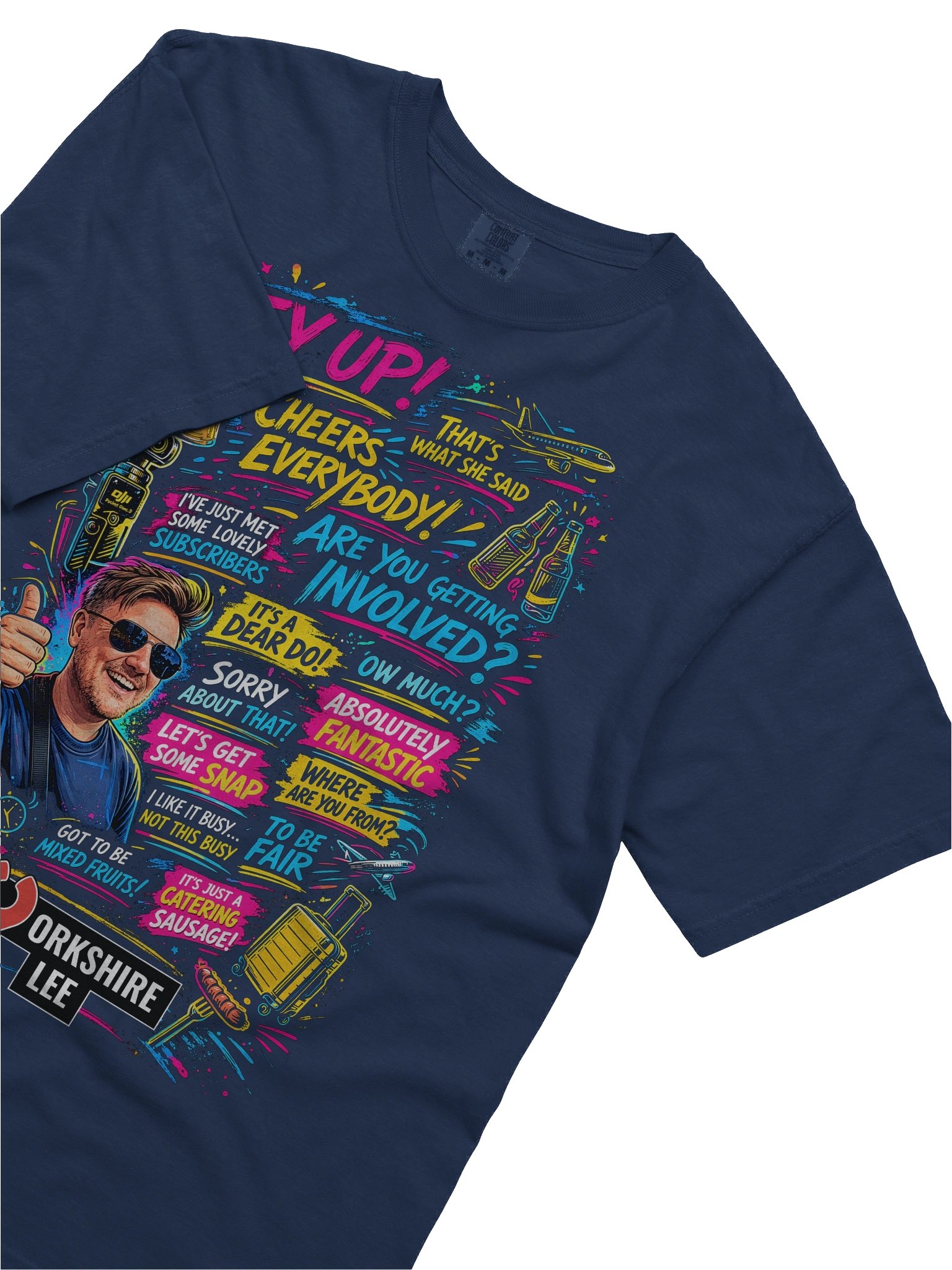 Yorkshire Lee Phrases T-Shirt product image (15)