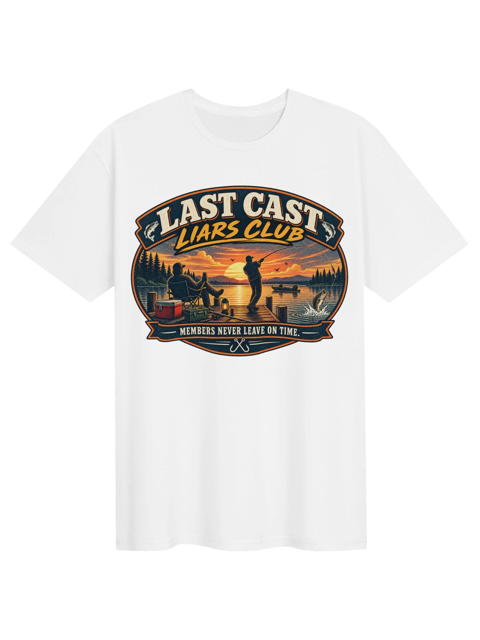 LastCast Liars Club T-shirt product image (1)