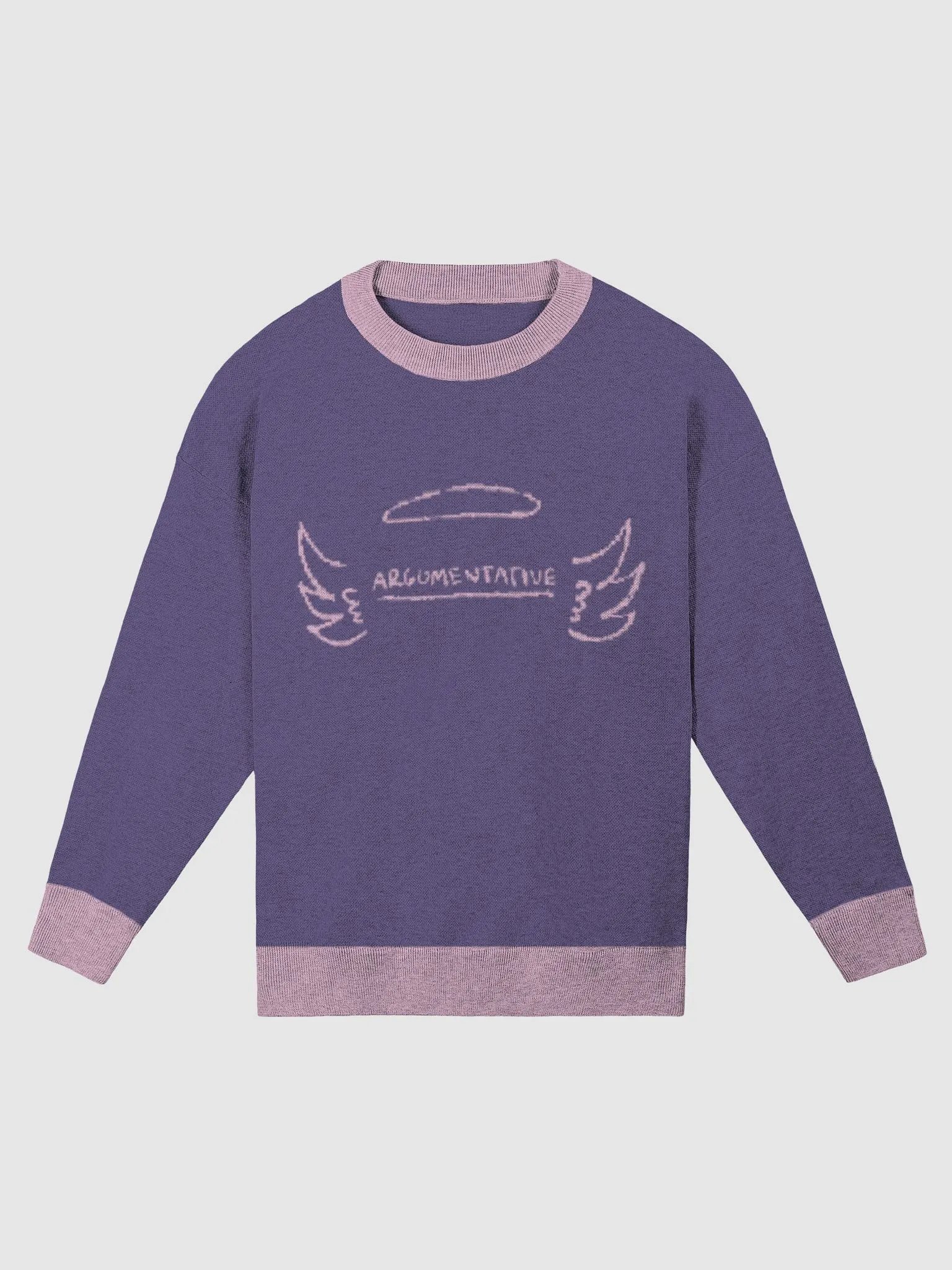 ANGELIC (purple and pink) knitwear crewneck product image (5)