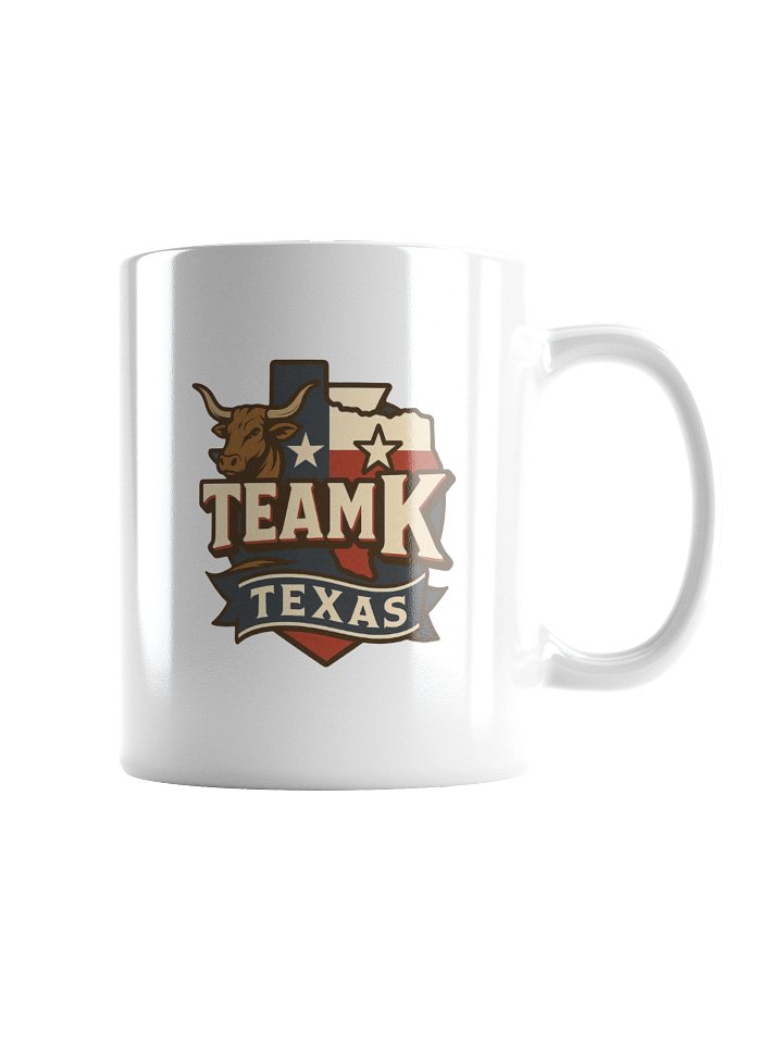 Team K Texas White Mug product image (3)