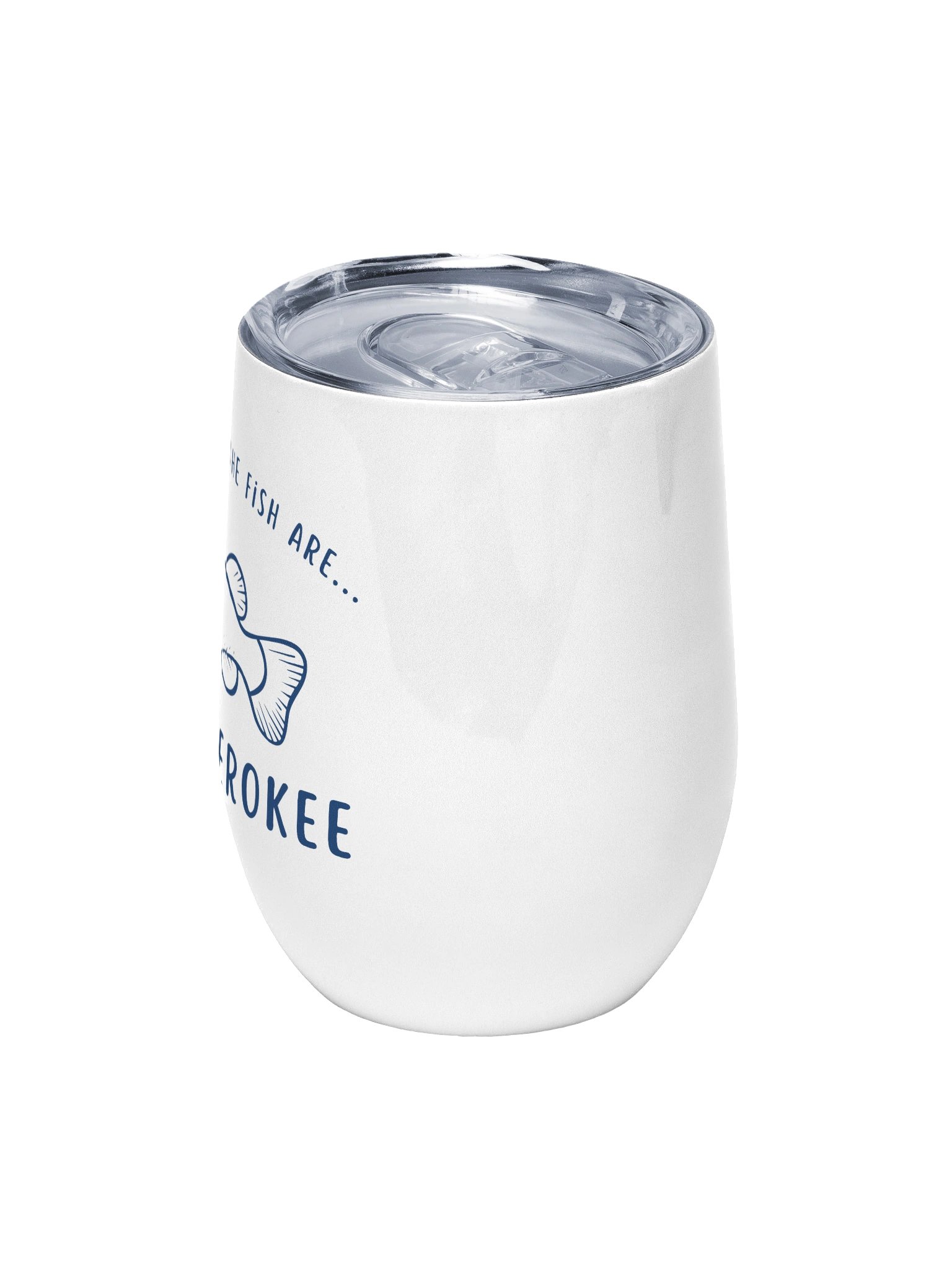 Find Me Where the Fish Are Wine Tumbler product image (5)