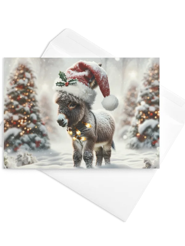 Festive Donkey Christmas Greetings product image (6)