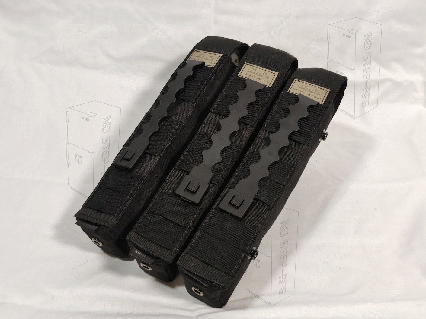 *Made to order* P90 Triple Pouch, Black product image (6)