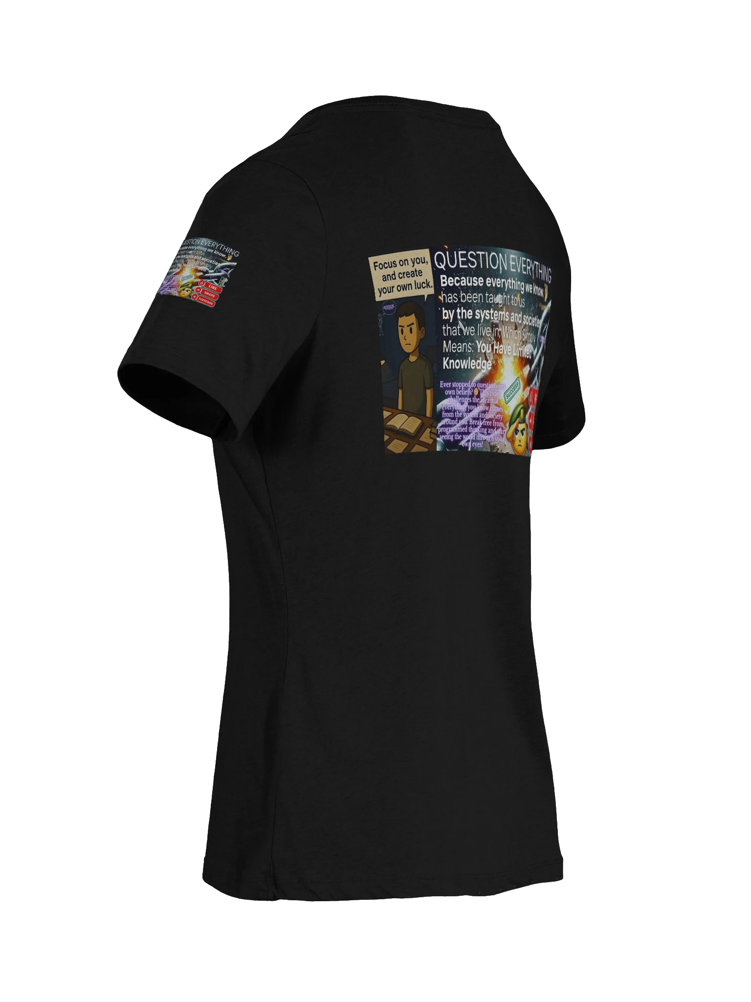 WigganOfficial Question Everything Women's Relaxed T-Shirt product image (9)