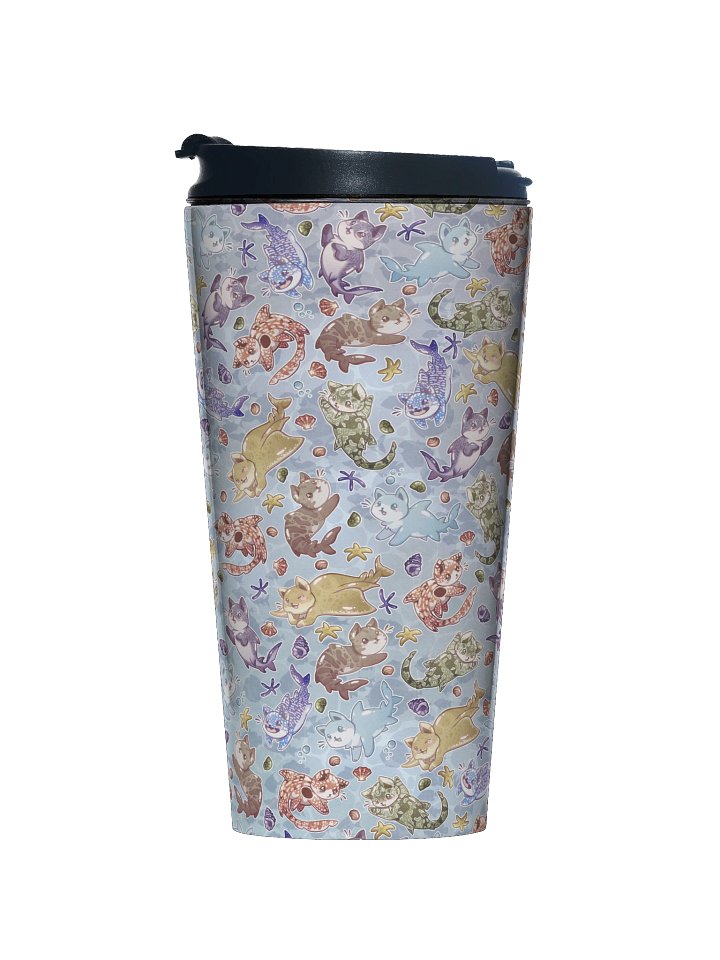 CATSHARK - stainless steel travel mug product image (1)