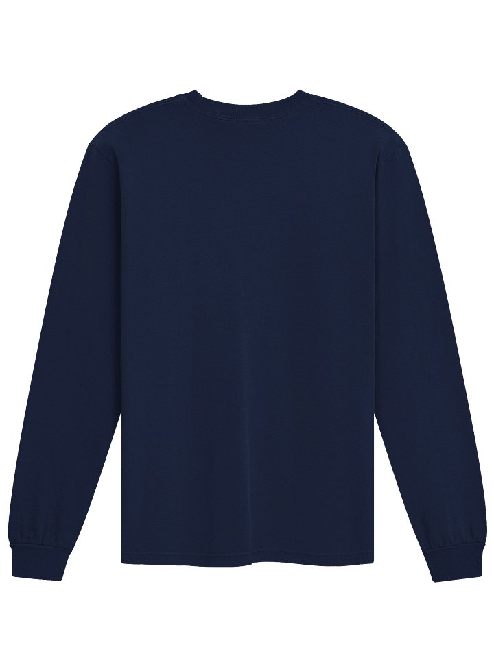 Comfort Colors Unisex Garment-Dyed Long Sleeve Shirt (Navy) product image (2)