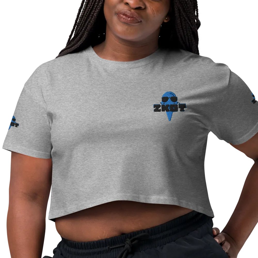 ZKOT Crop Top - Show your Support with Style - Womenswear - 100% Cotton product image (11)