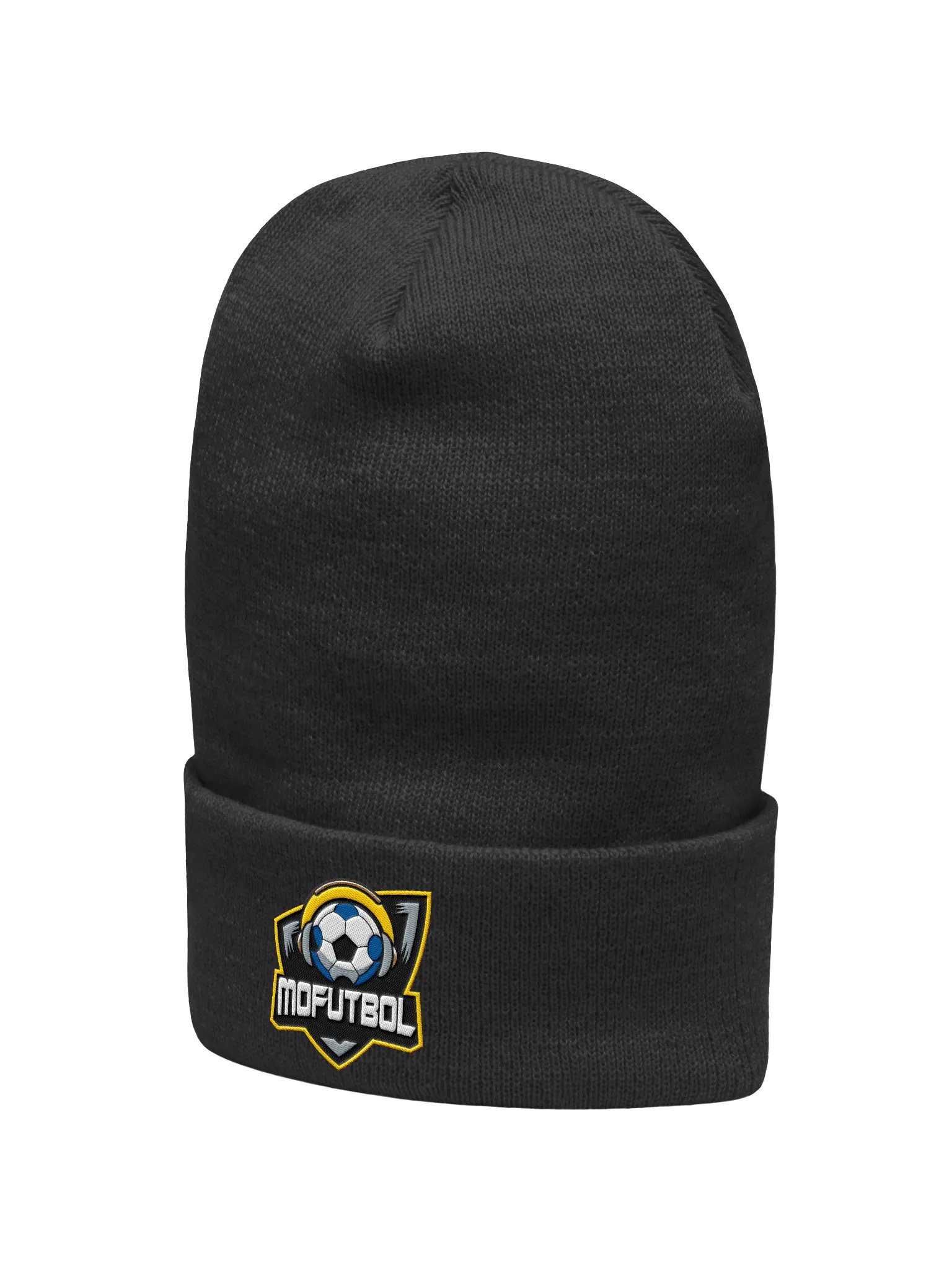 MOFUTBOL Soccer Ball Headphone Logo Beanie product image (2)