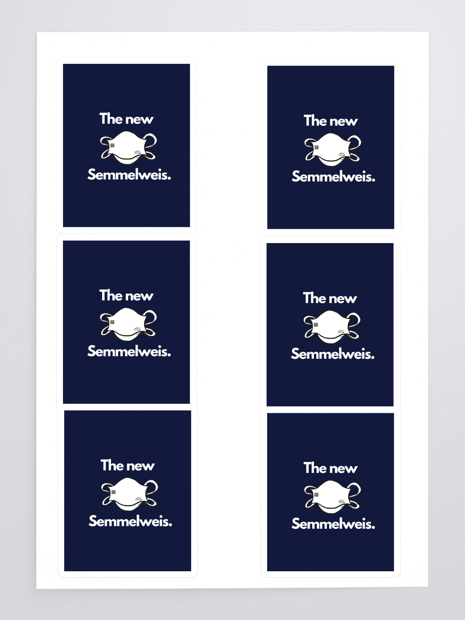 The New Semmelweis sticker 6 pack product image (3)