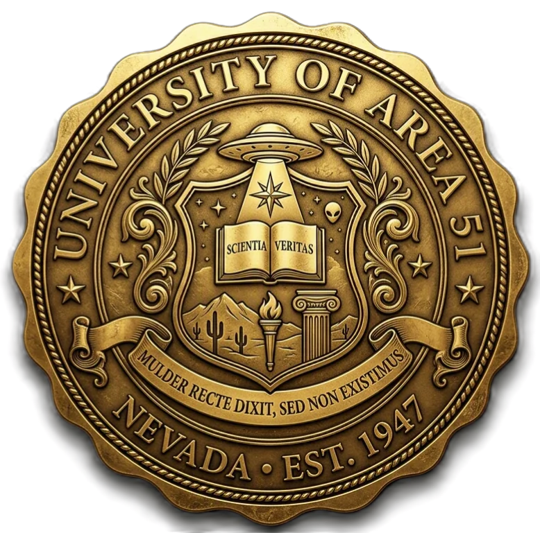 University of Area 51 degree parchment product image (3)