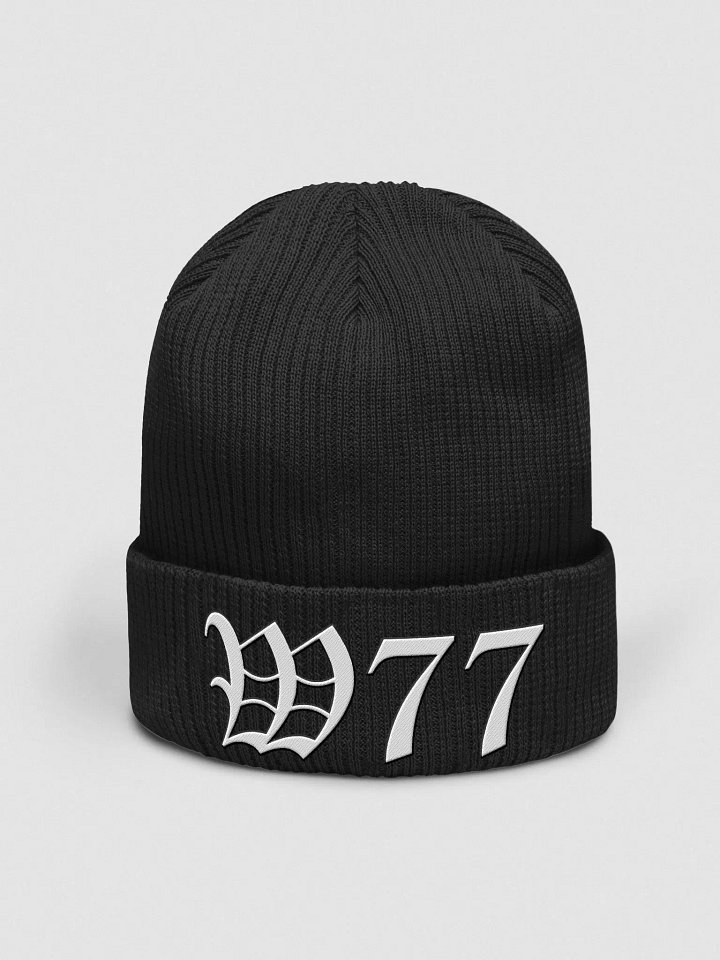 W77 Beechfield Organic Ribbed Beanie product image (7)