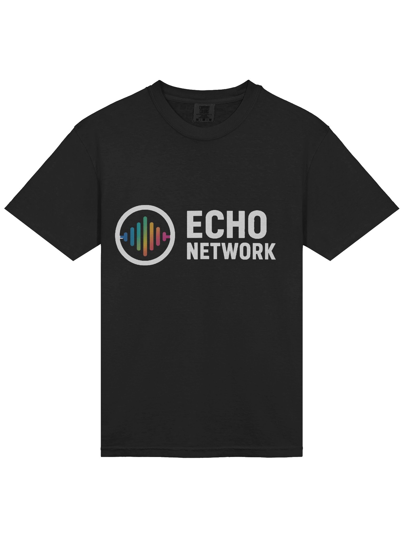 Echo Network “Frequency” Black Tee product image (3)