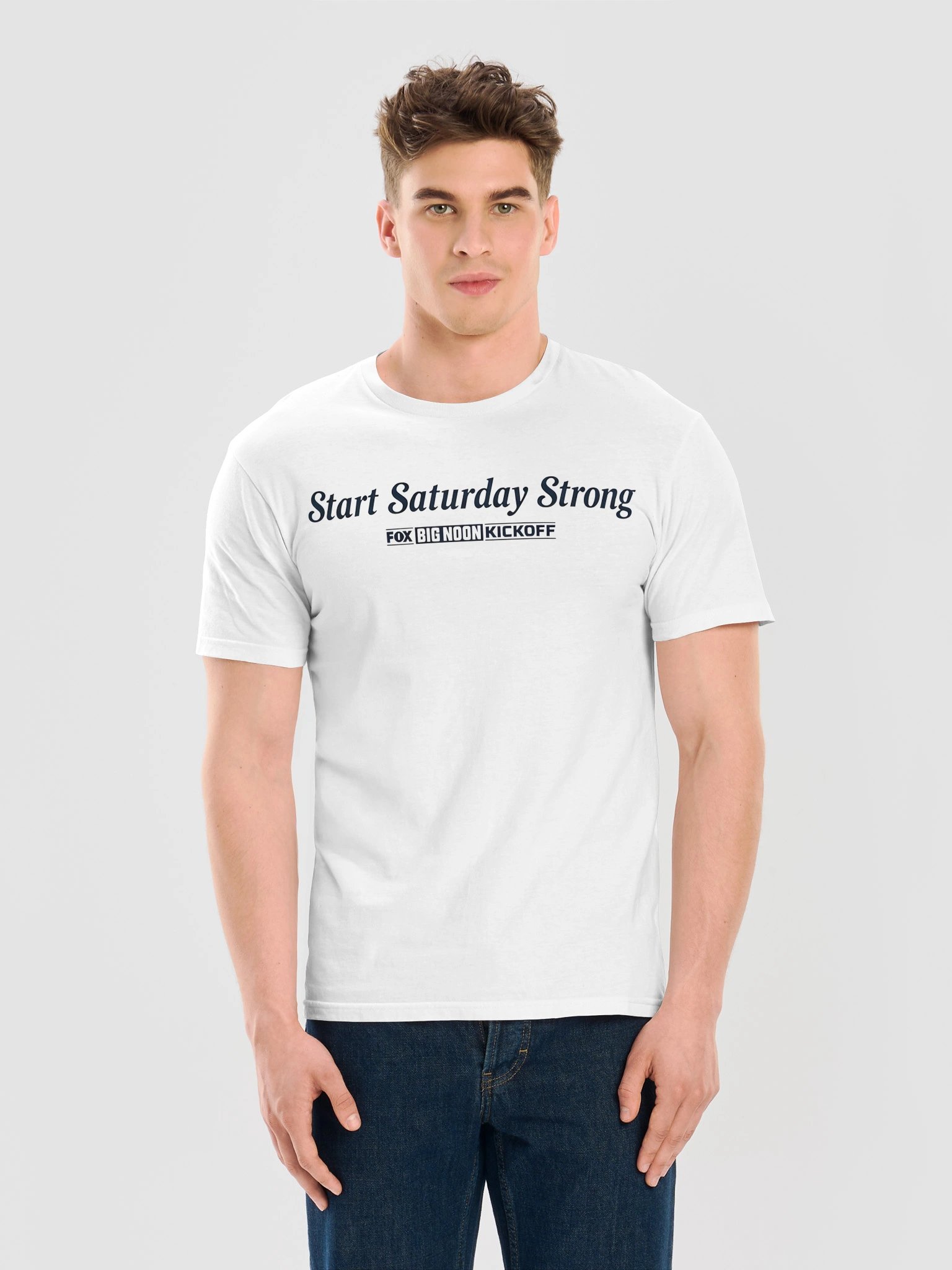 Dave Portnoy Start Saturday Strong FOX Big Noon Kickoff Shirt product image (1)