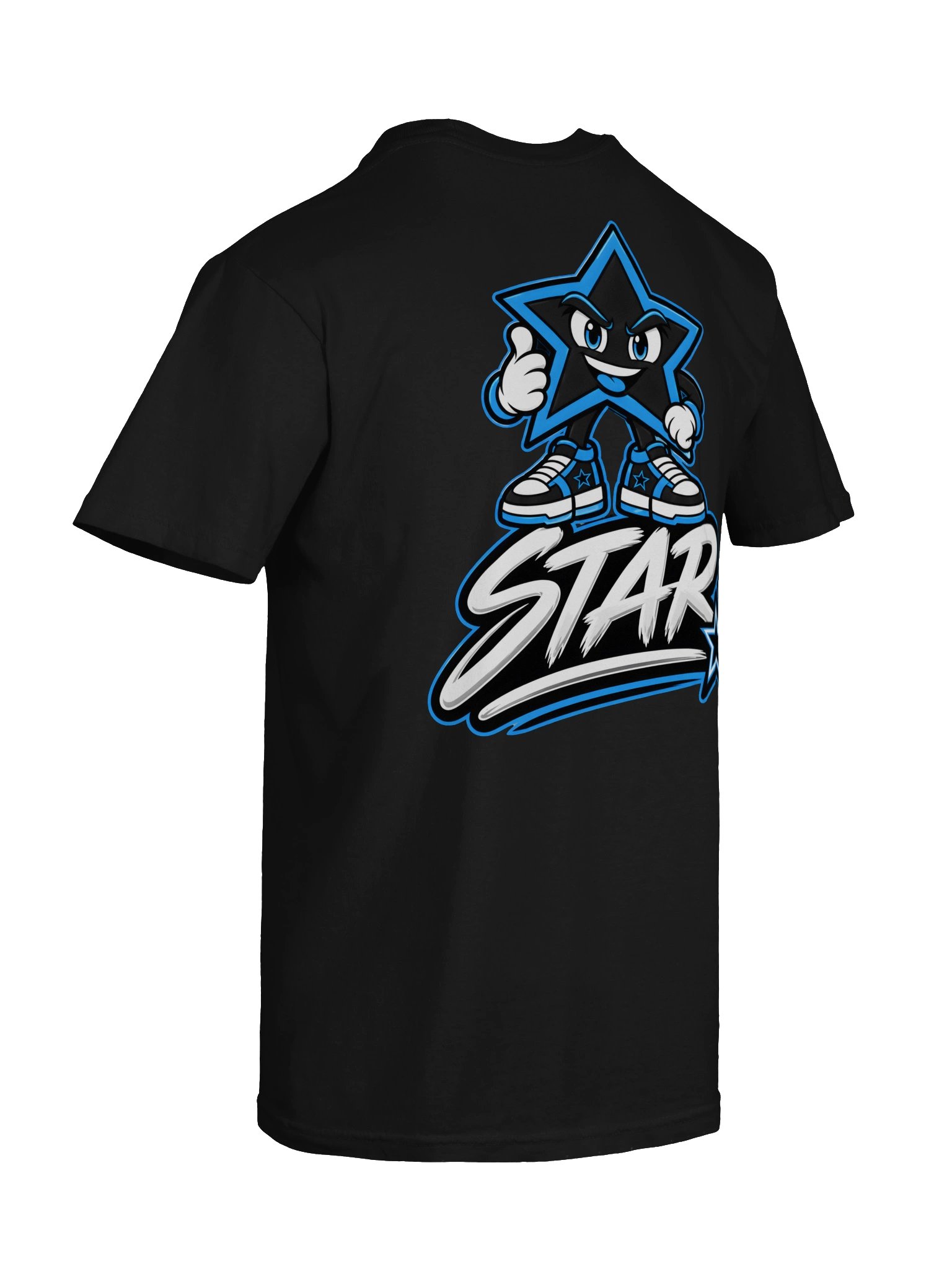 STAR Blue Thumbs-Up Graphic Tee product image (12)