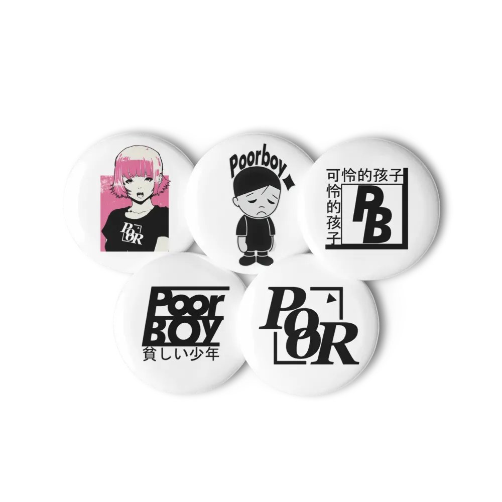 Poorboy's Interlaced Monogram Pin Set product image (11)