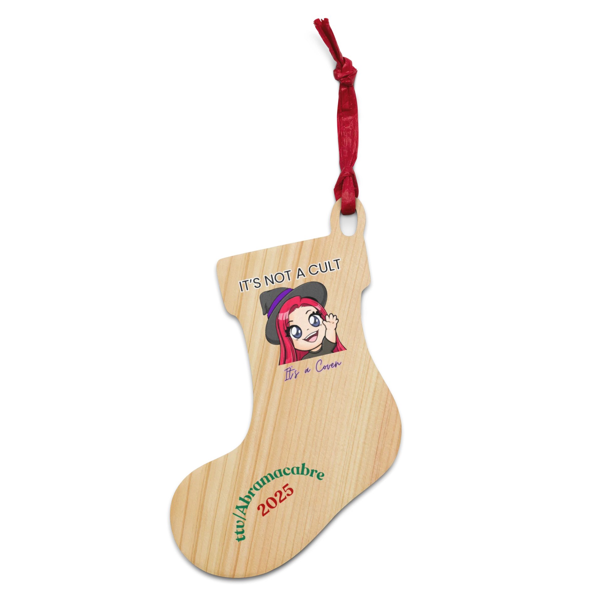 Not a Cult Stocking Ornament product image (1)
