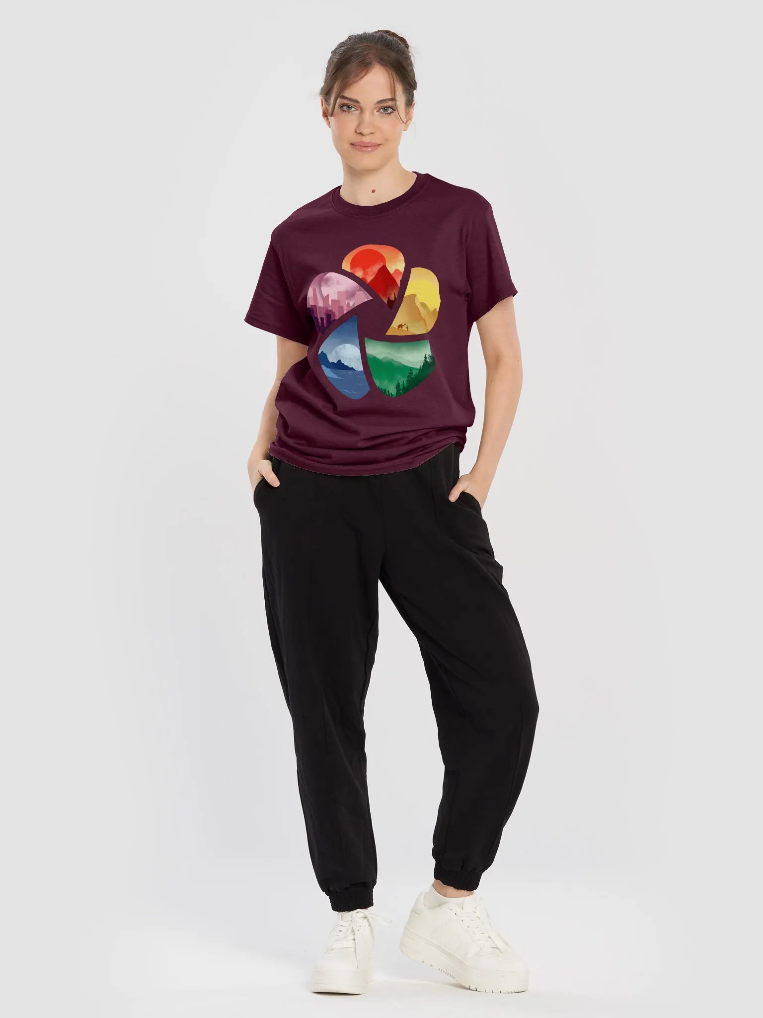 Landscape Front Heavyweight T-Shirt product image (5)