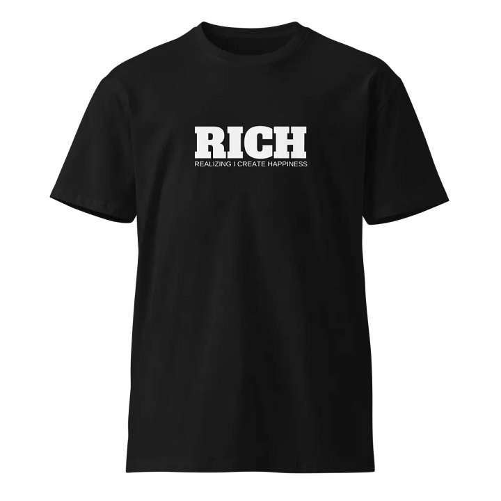 RICH Monochrome Unisex Tee product image (1)