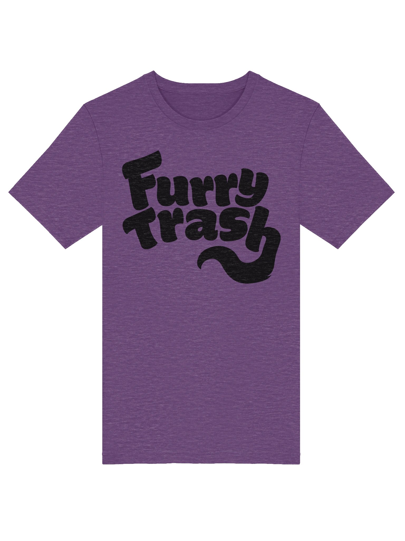 Furry Trash Supersoft Tee - Bubble Logo (Black Print) product image (50)