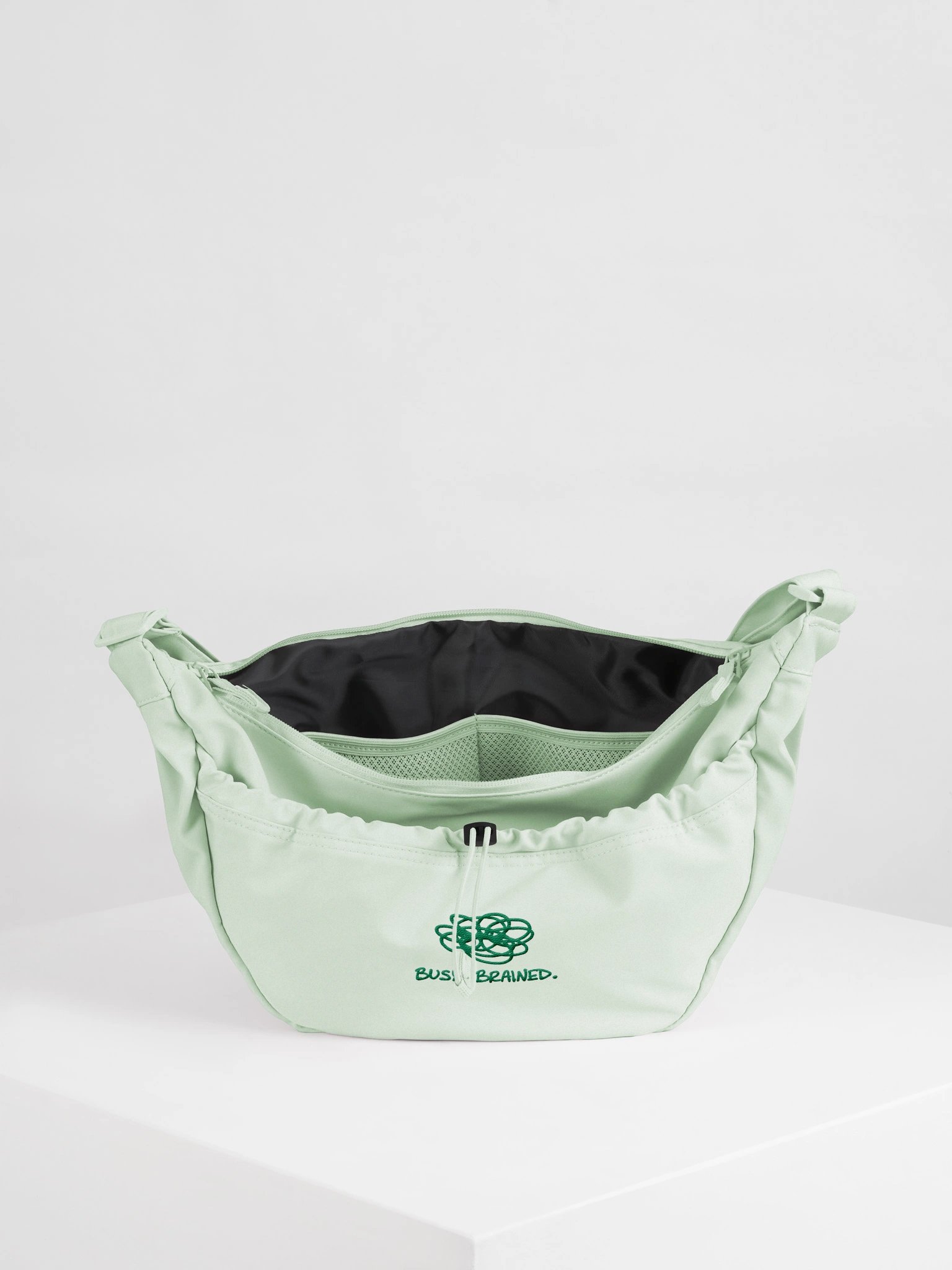 BUSY-BRAINED green sling bag product image (5)