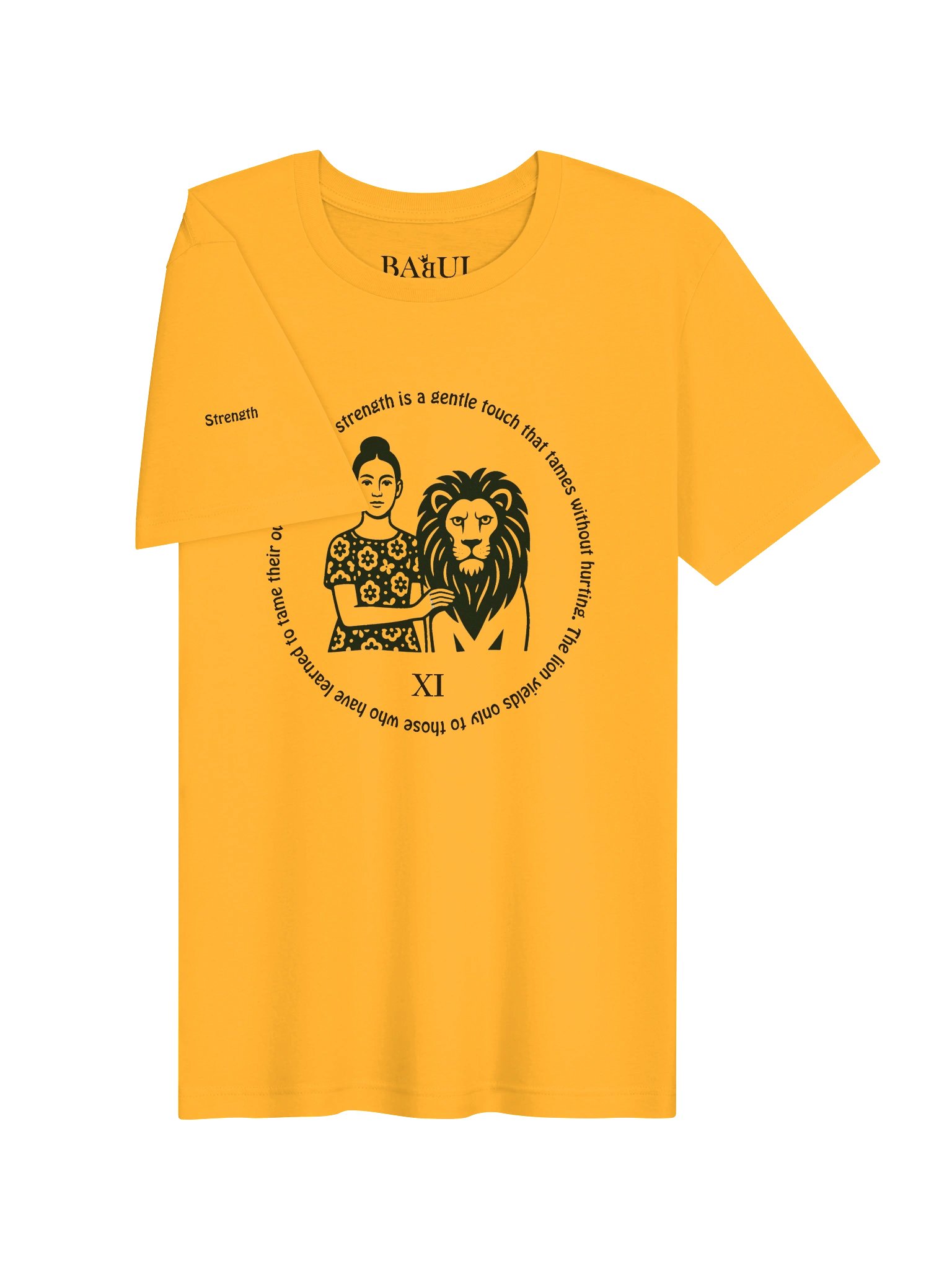 Strength - ArcanaPop T-Shirt – Where Tarot Magic Meets Pop Art product image (4)