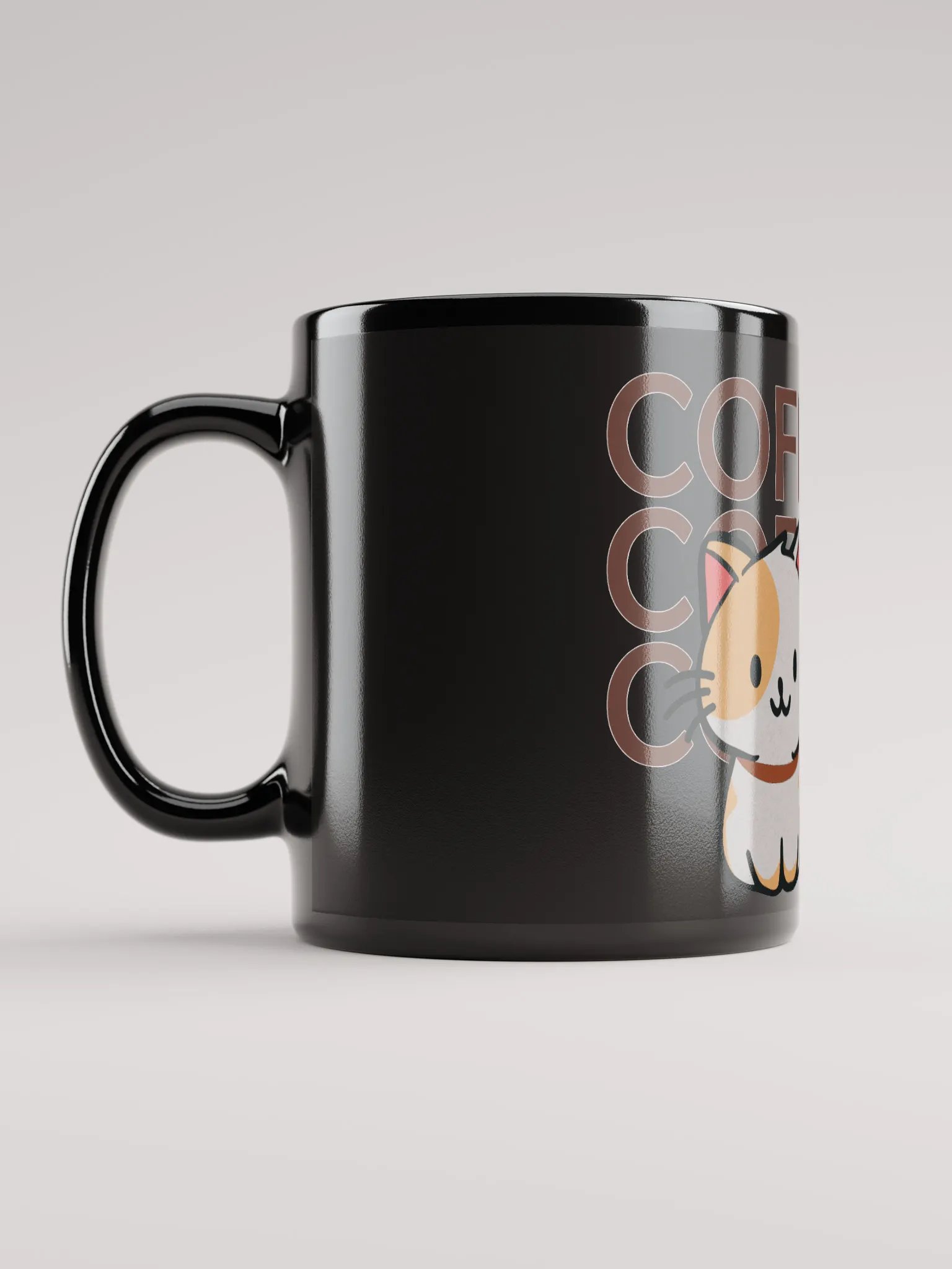 Colorful Coffee Cat Mug product image (3)