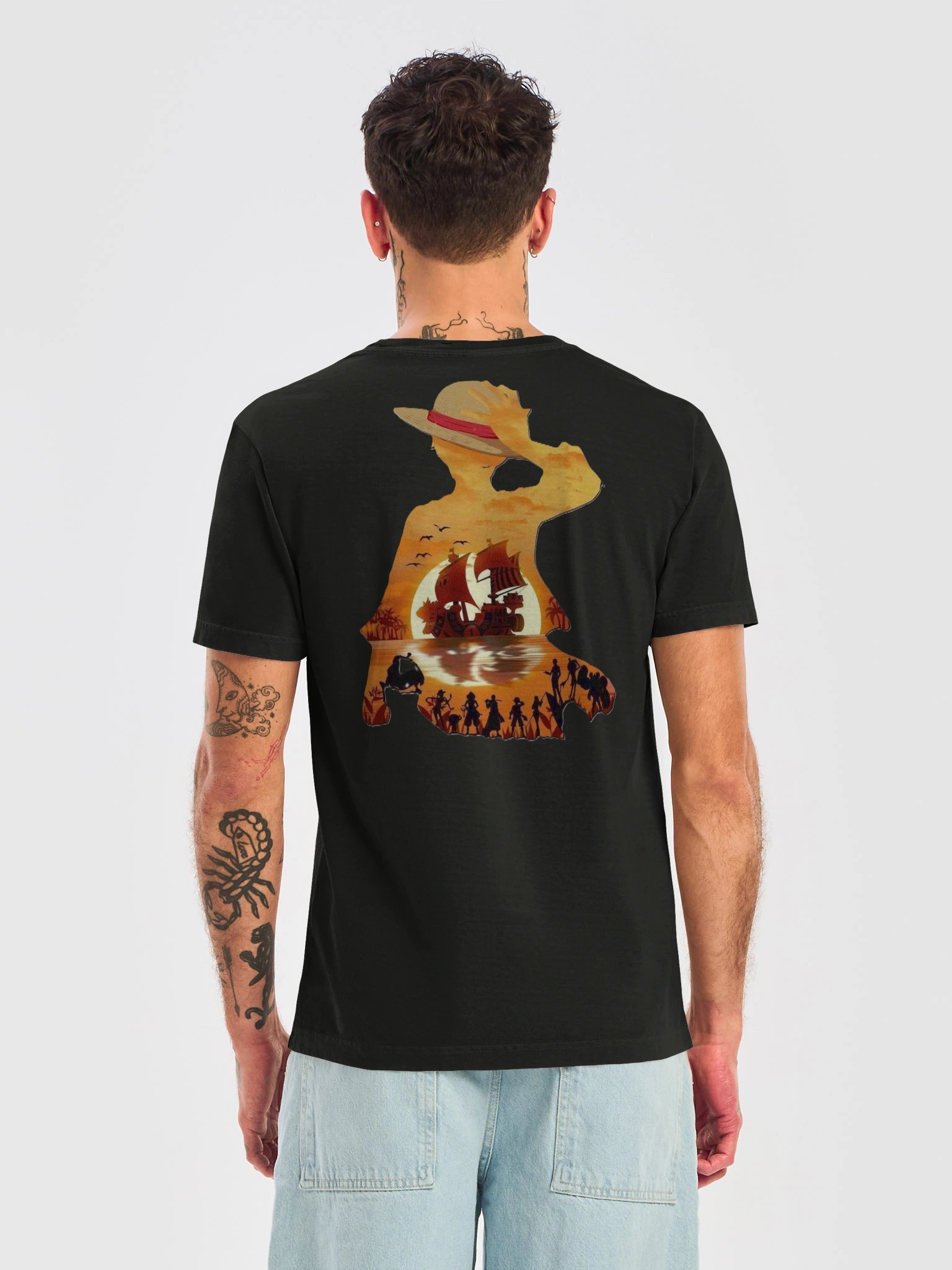 Straw Hat Journey – One Piece Anime Graphic T-Shirt product image (6)