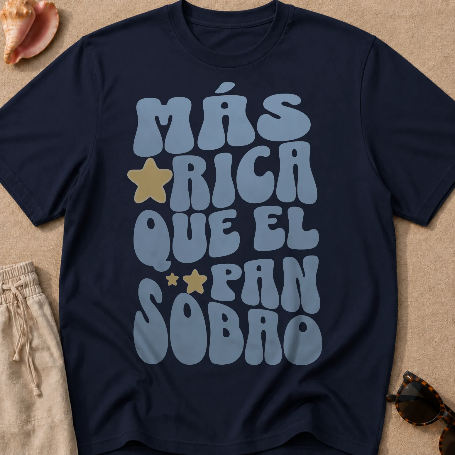 Más Rica Que El Pan Sobao Camiseta Unisex product image (1)