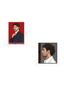 SaintLevant Stickers