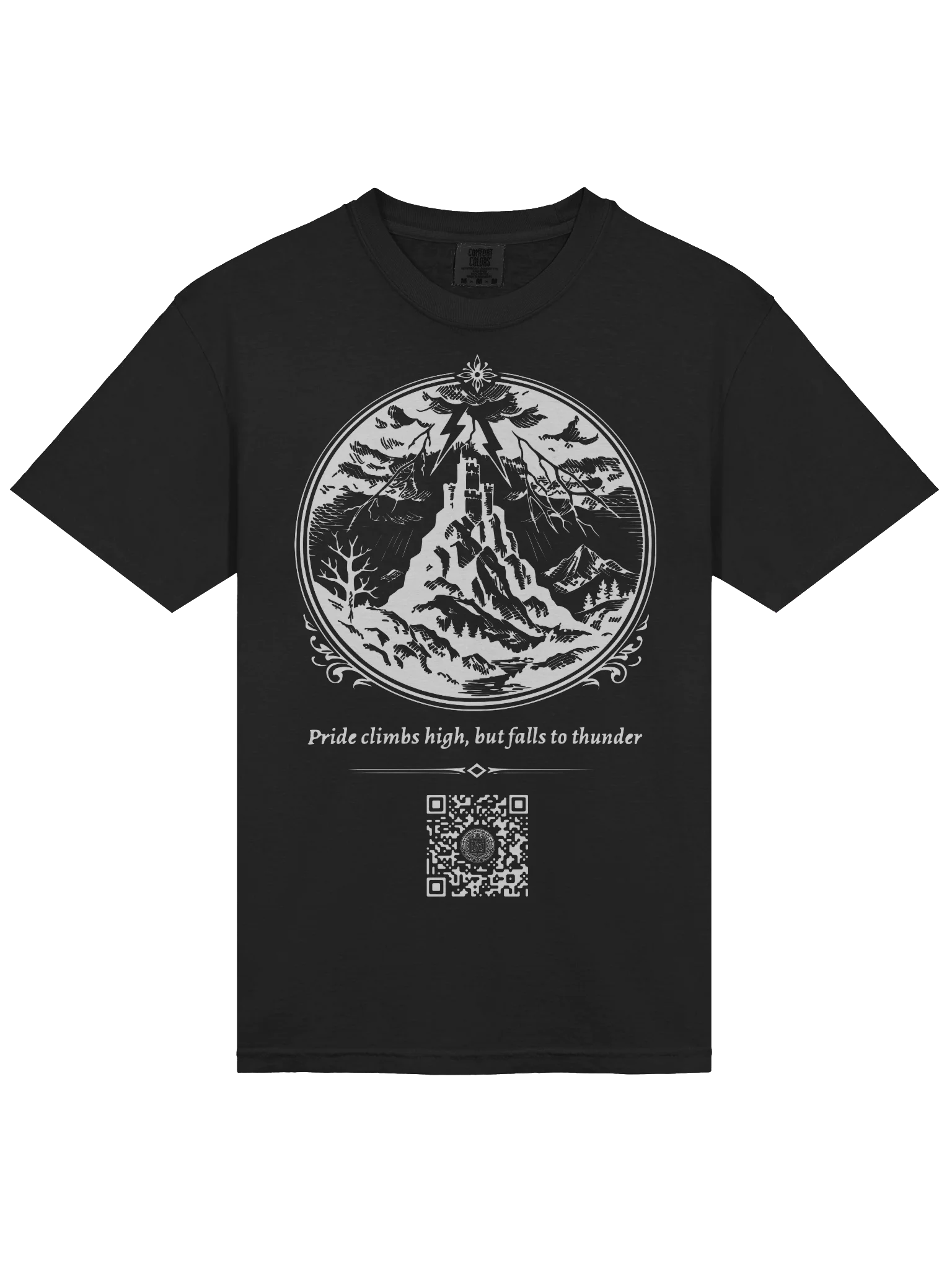 What Pride Attracts (White on Black/Color) product image (3)