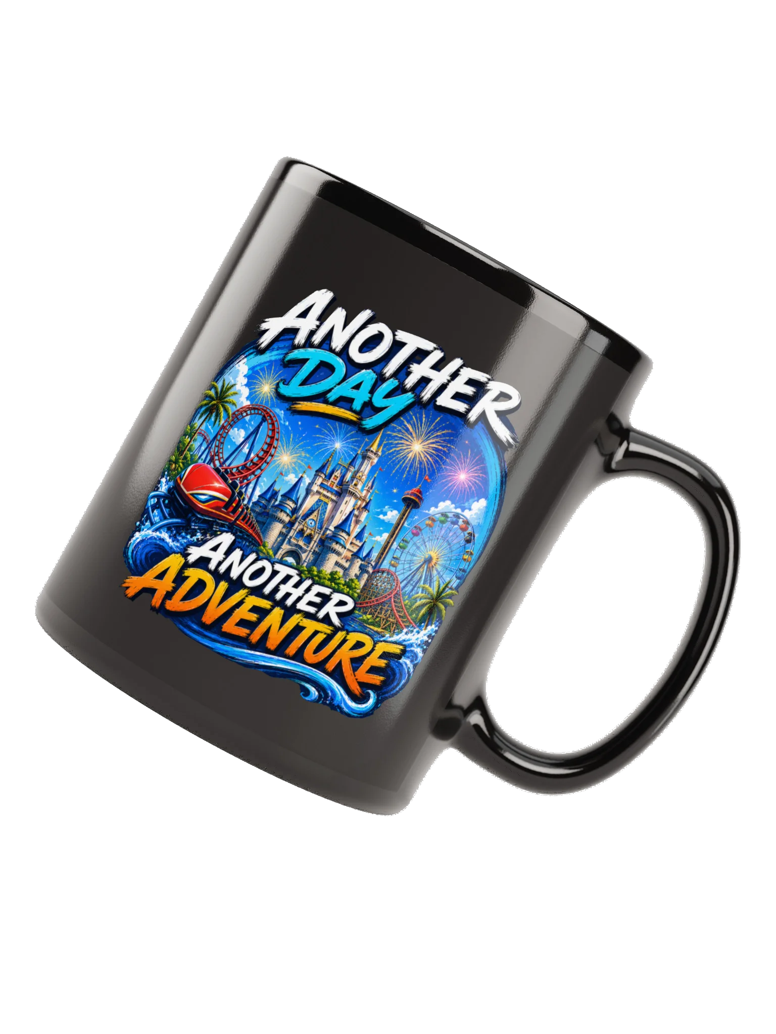 Another Day, Another Adventure Theme Park Coffee Mug product image (6)