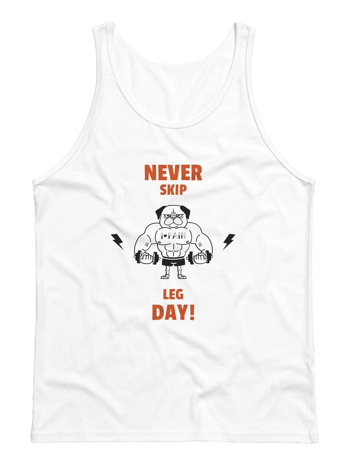 Never Skip Leg Day Tank product image (1)