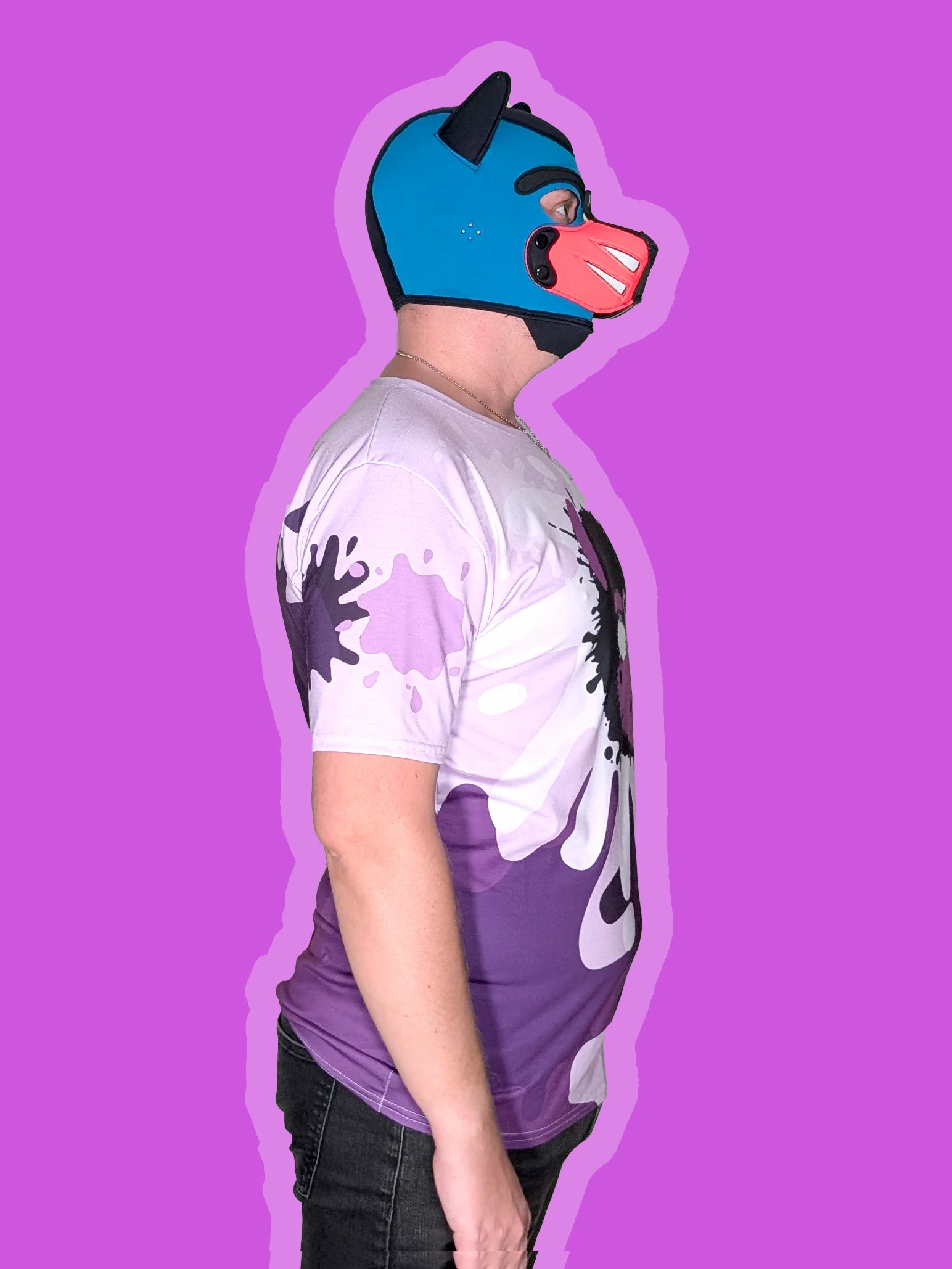 Chaos Splatter Shirt - Purple product image (4)
