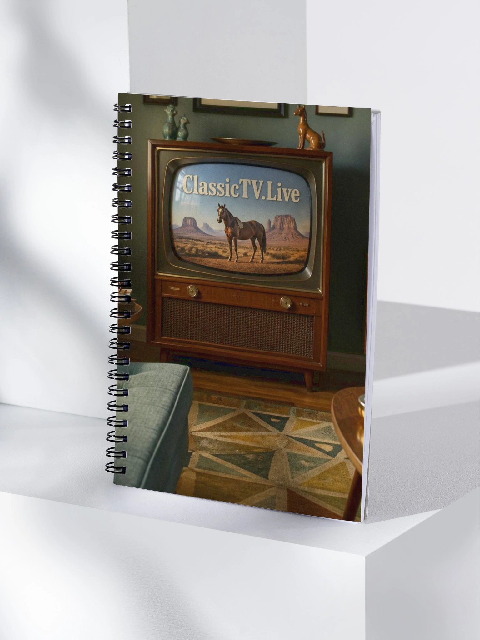 "ClassicTV.Live" Spiral Notebook product image (1)