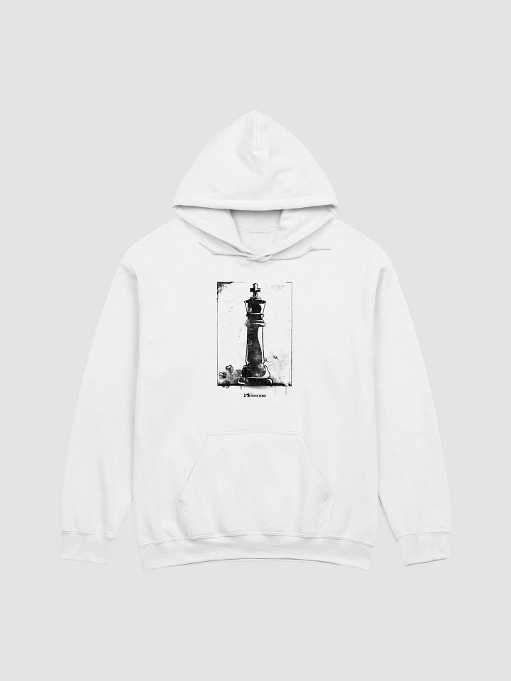 Grunge Chess: The King unisex pullover hoodie product image (1)