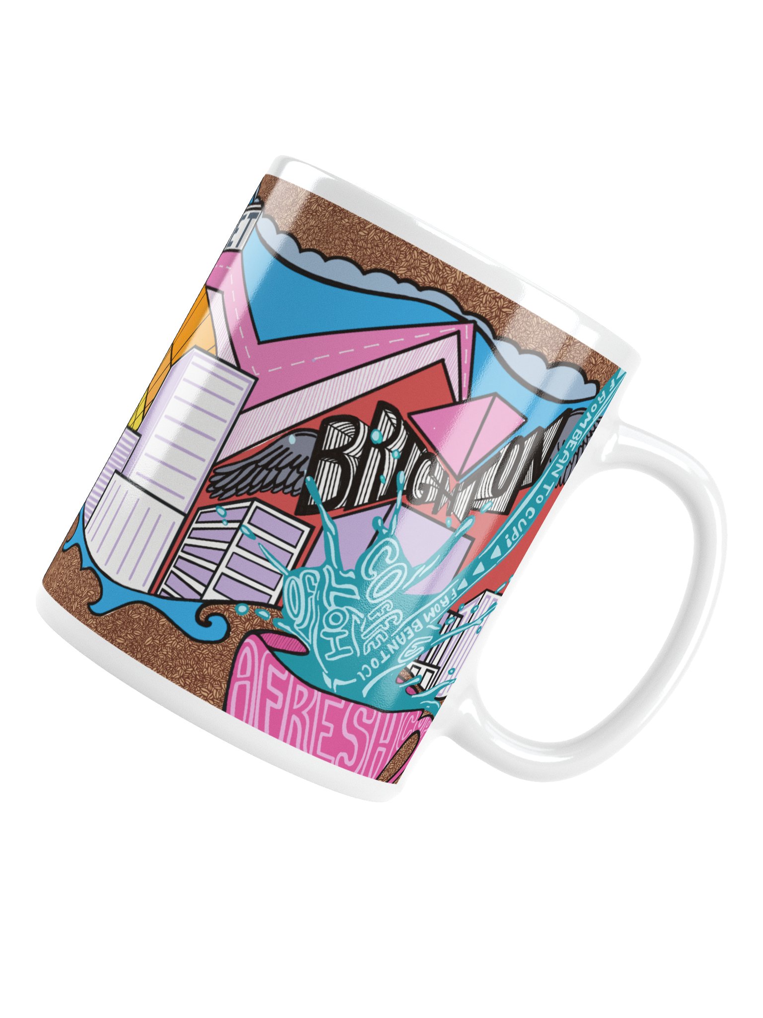 Blaker Street Cityscape Mug product image (13)