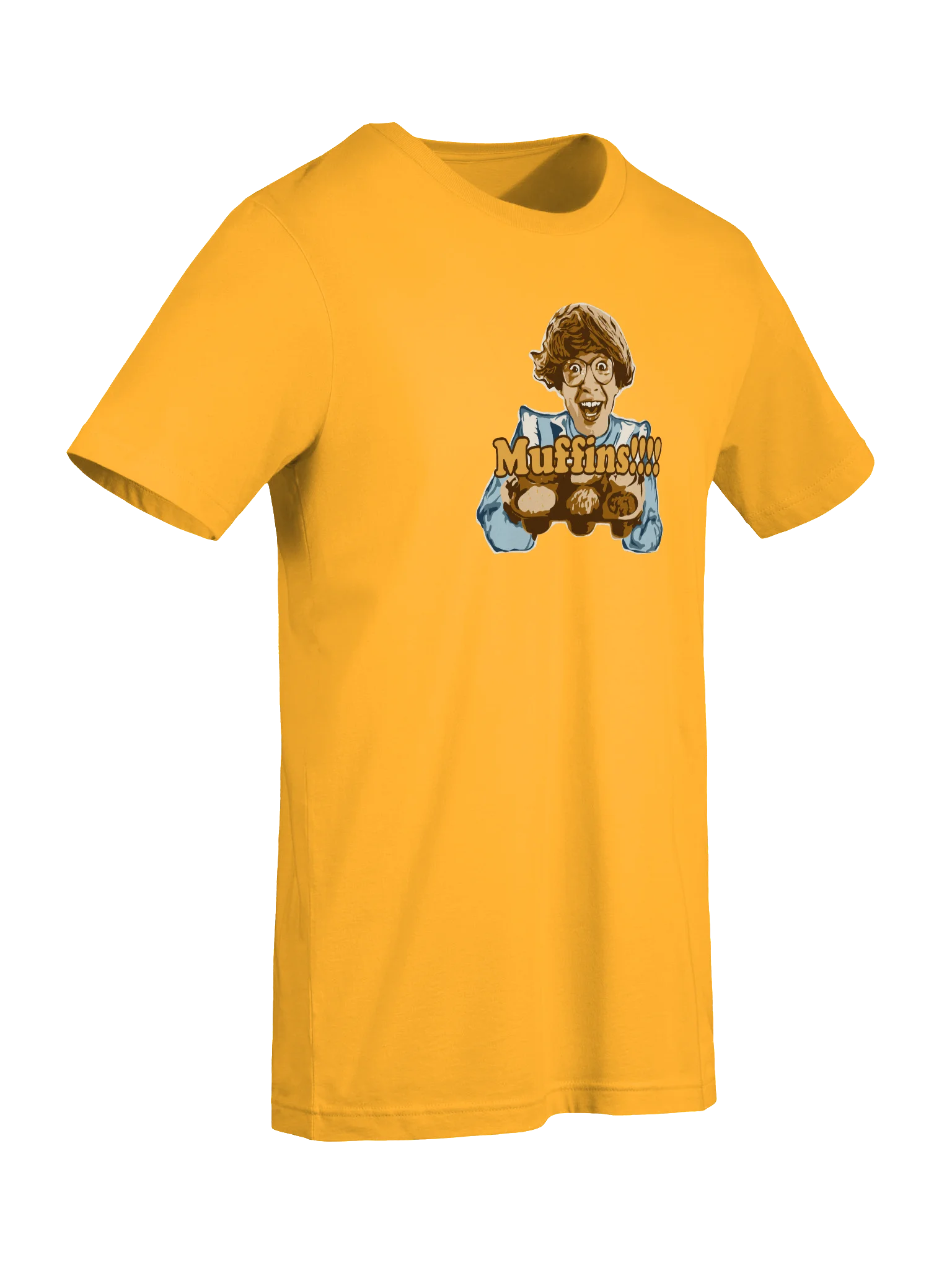 Muffins Tee in gold product image (9)