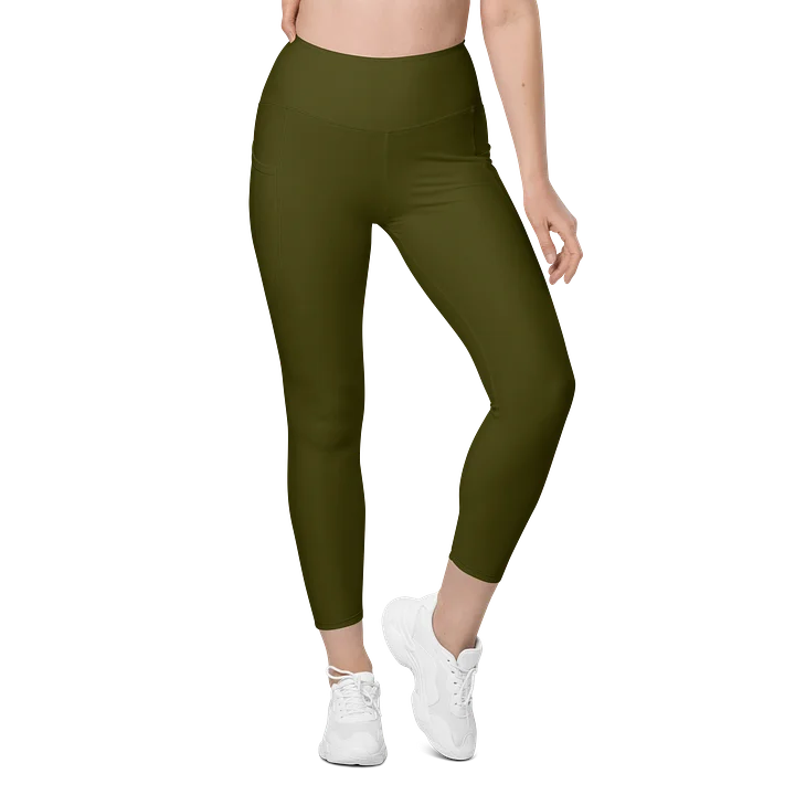 Green Leggings with Pockets product image (2)