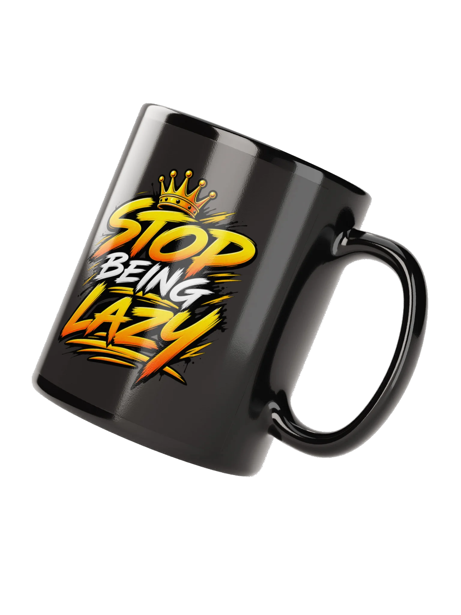 Stop Being Lazy — 11 oz Classic Mug/15 oz Big Motivation Mug product image (7)