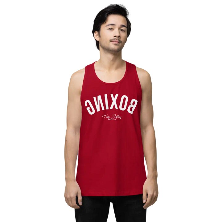 Boxing Reflection Cotton Tank Top product image (1)