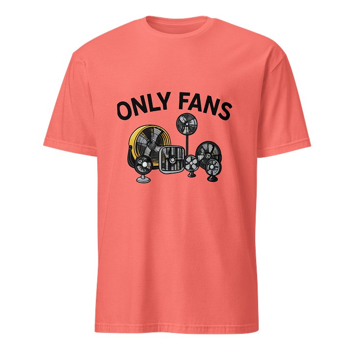 Only Fans Funny Graphic T-Shirt – Retro Fan Illustration Humor Tee product image (6)