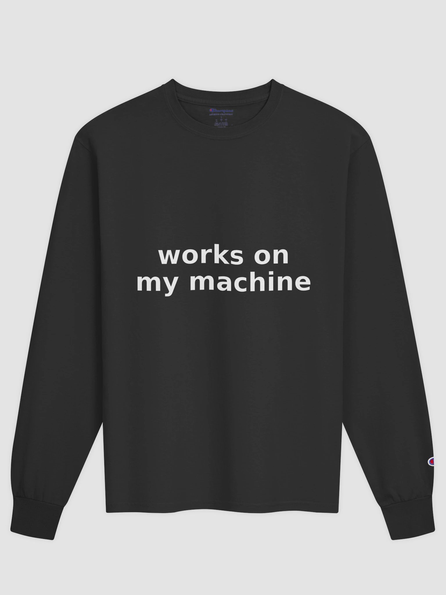 Works On My Machine Long Sleeve product image (1)