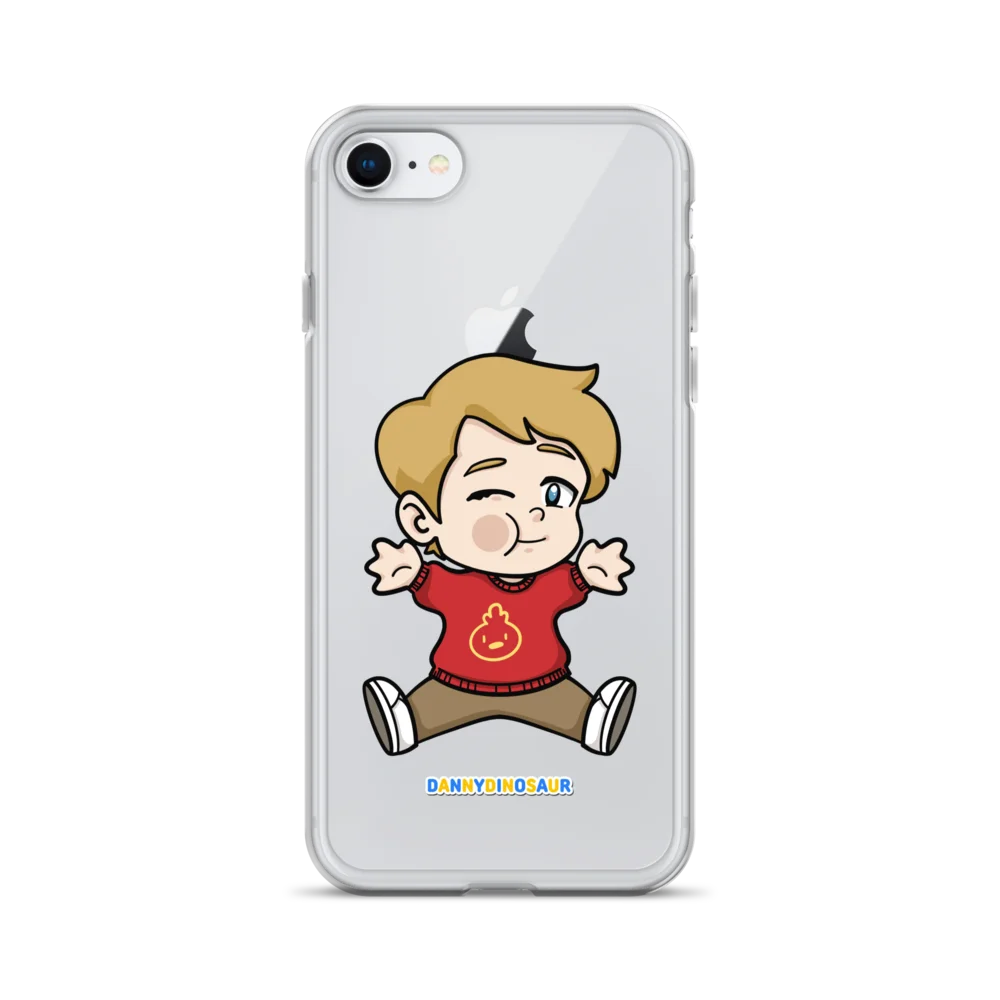 Squished Danny Clear Phone Case product image (2)