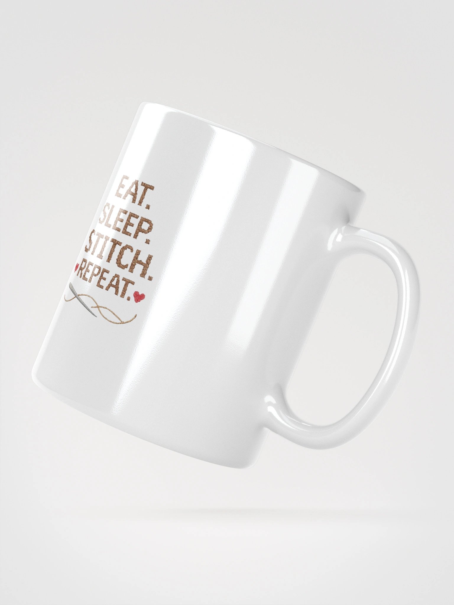 Eat. Sleep. Stitch. Repeat Mug product image (5)